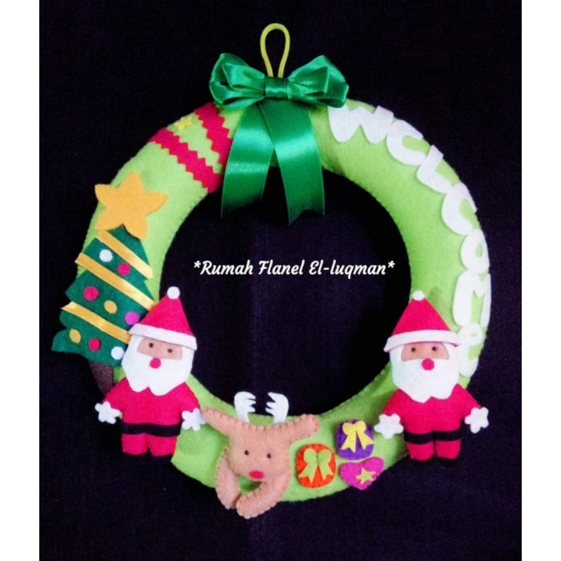 hiasan dinding/Pintu Tema Natal