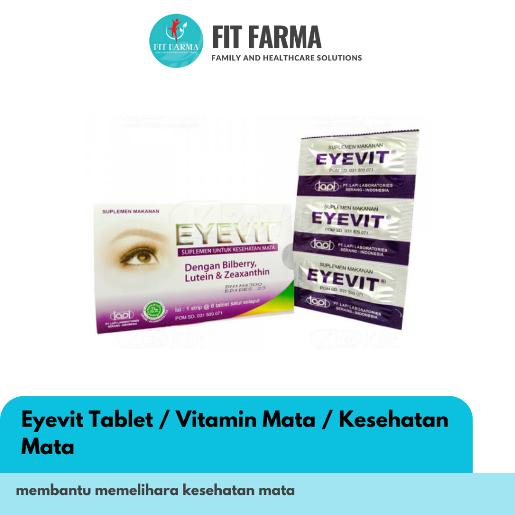 Eyevit Tablet / Vitamin Mata / Kesehatan Mata