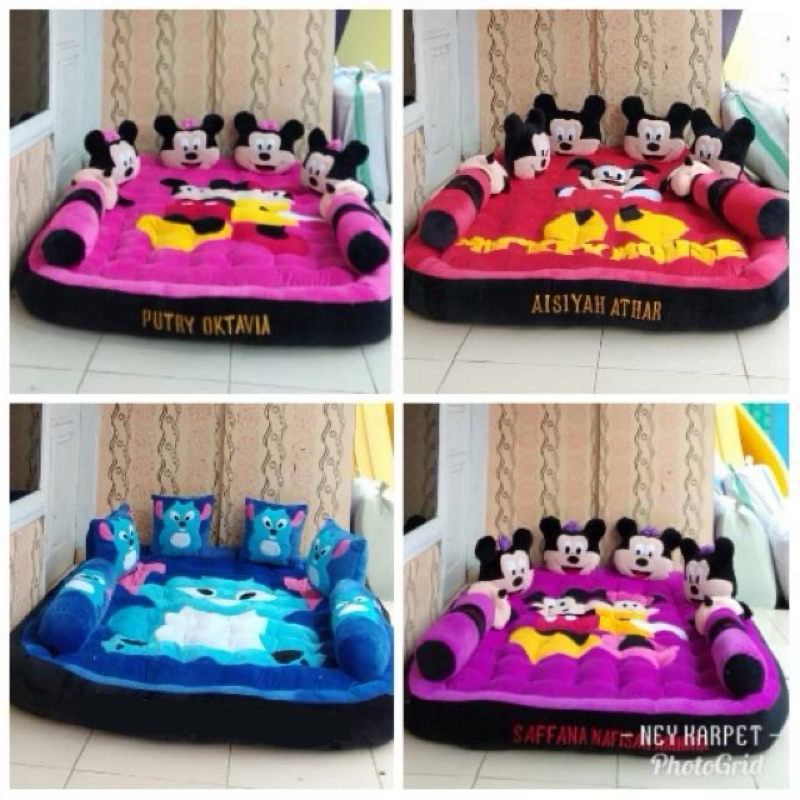 Kasur Gender Full Motif Bebas Request Gambar