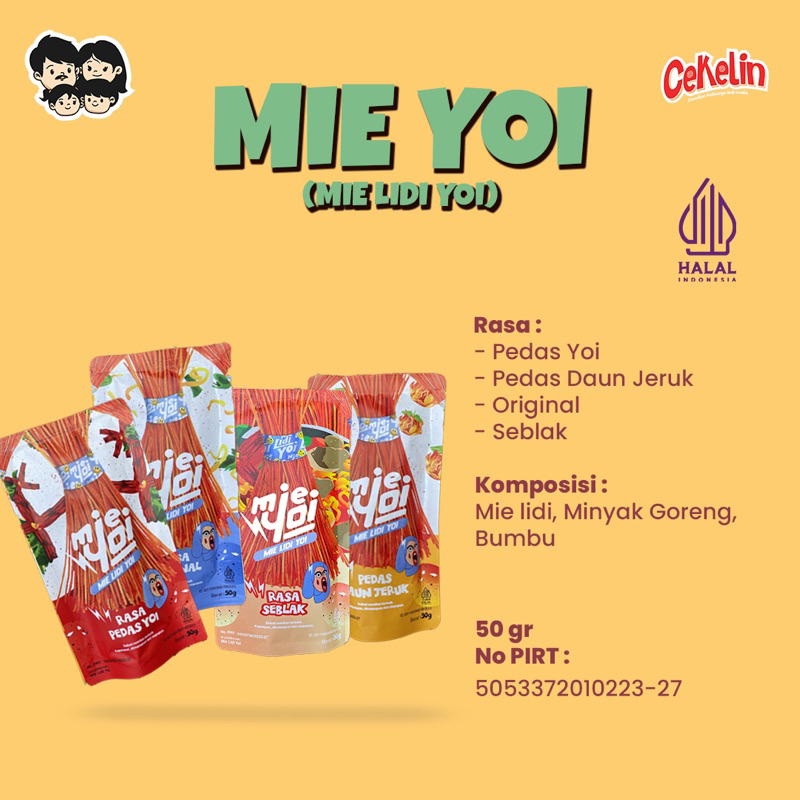 

Cekelin Sncak| Mie Lidi Yoi | Snack Viral | Snack Enak | Snack Gurih | Snack Renyah