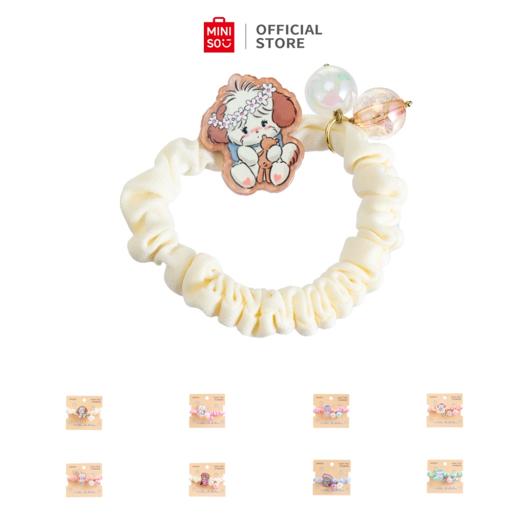 Miniso Colored Cloth Hair Tie Series