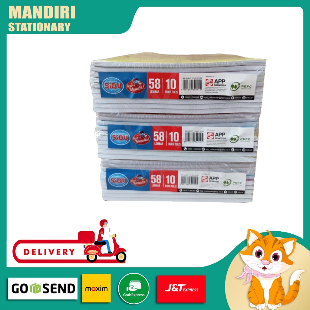 

Buku Tulis SIDU isi 58 lembar