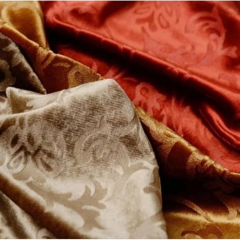 REGENCY MOZART Emboss Motif Kain Suede - Emboss Motif Corak