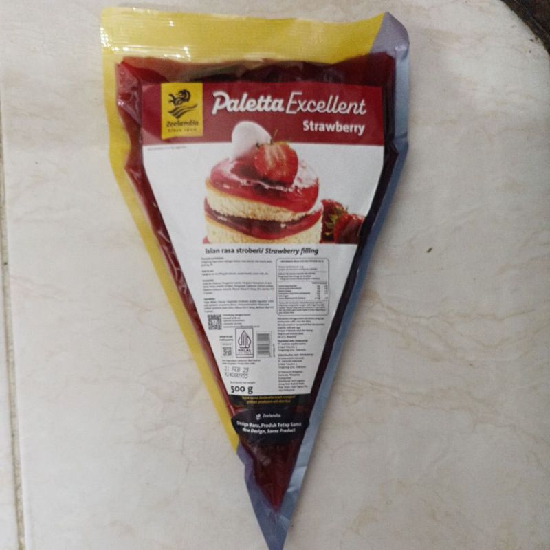 

Selai Strawberry Paletta 500gr New Packaging
