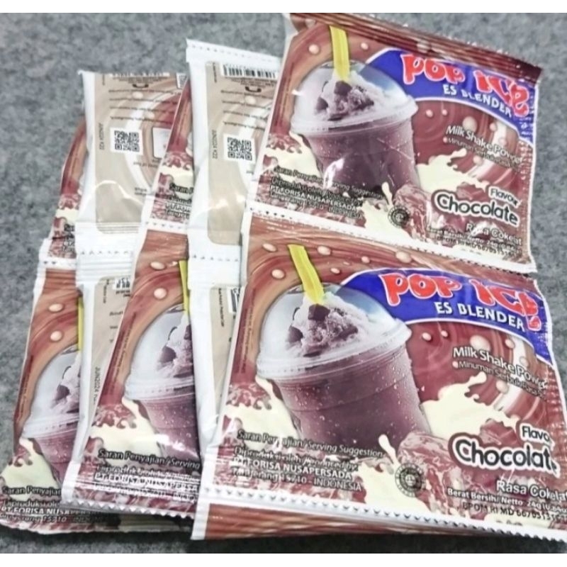 

Pop Ice Rasa Coklat Isi 10 Renceng