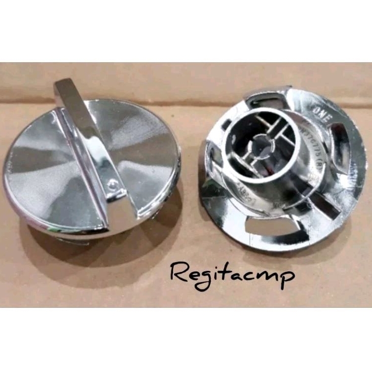 KNOP MESIN CUCI POLYTRON 2 TABUNG WARNA SILVER