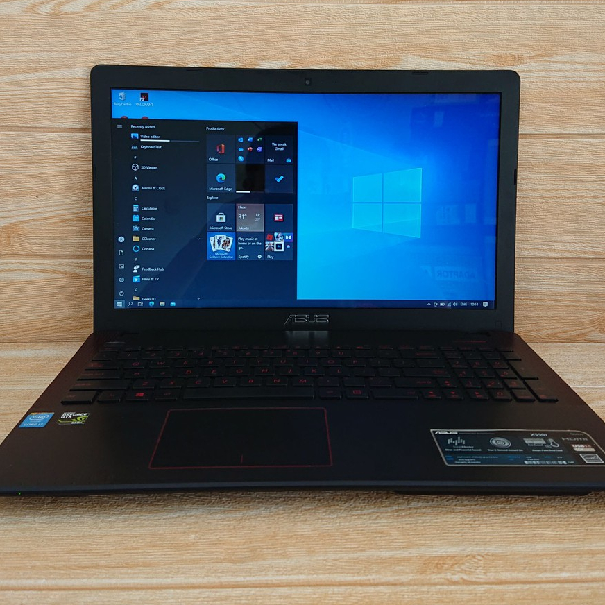 Laptop Asus X550JX i7-4720HQ/8GB/1TB/Nvidia GTX 950M Windows10