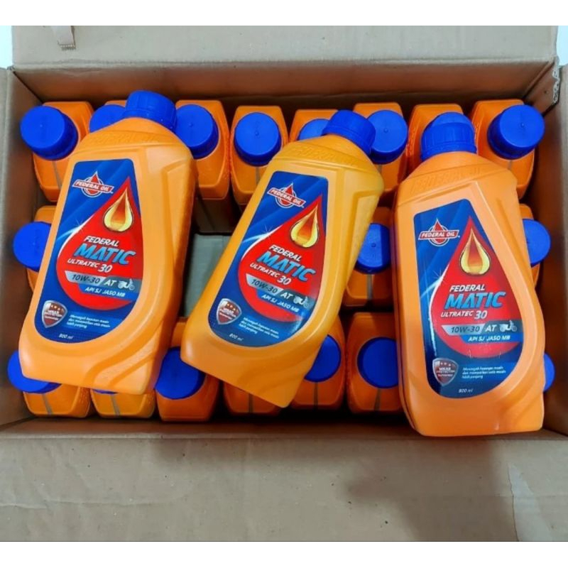 Oli Mesin Federal Matic Ultratec SAE 10W-30 ( 800ML ) Ori Federal