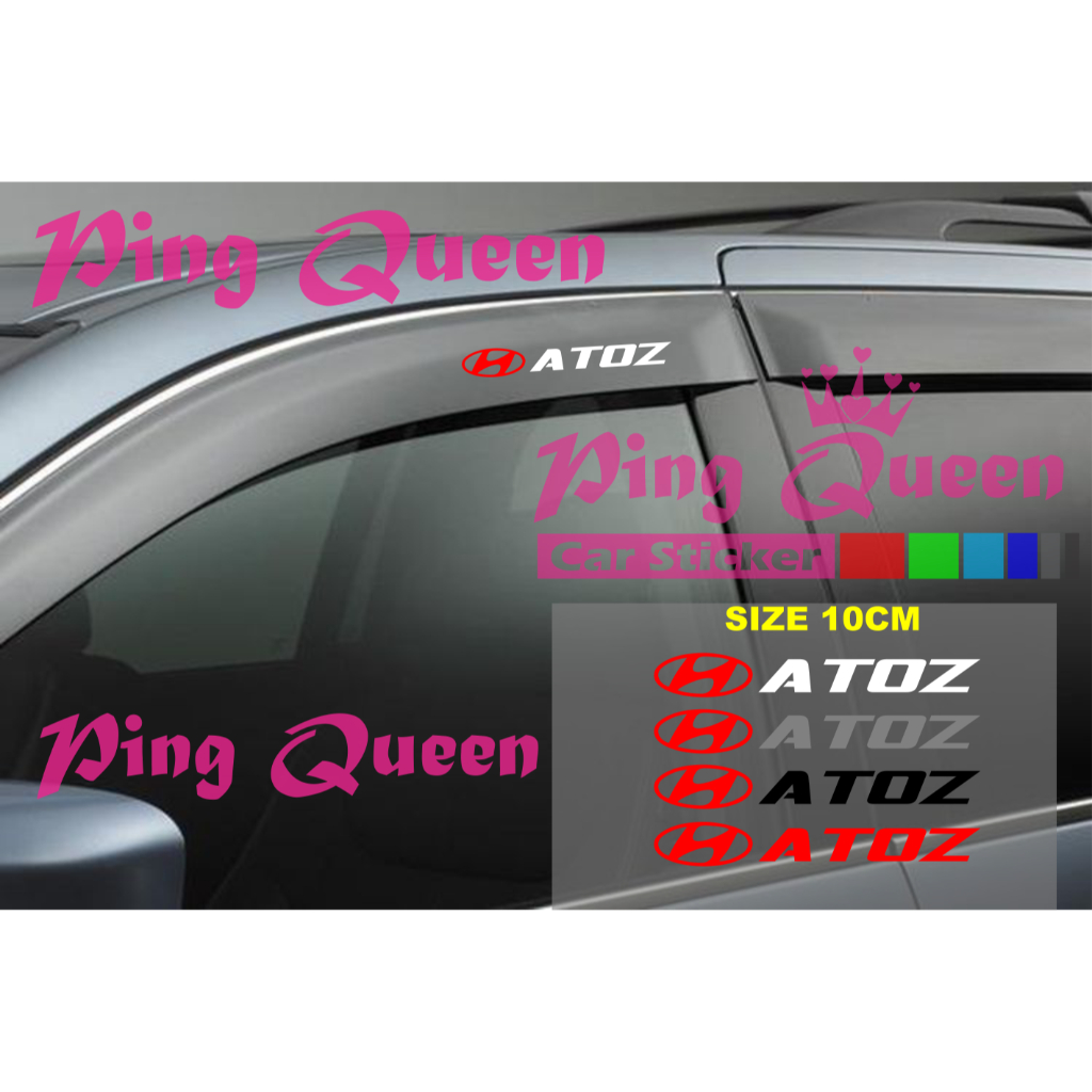 STICKER WIPER TALANG AIR MOBIL ATOZ STICKER WIPER TALANG AIR MOBIL HYUNDAI ATOZ