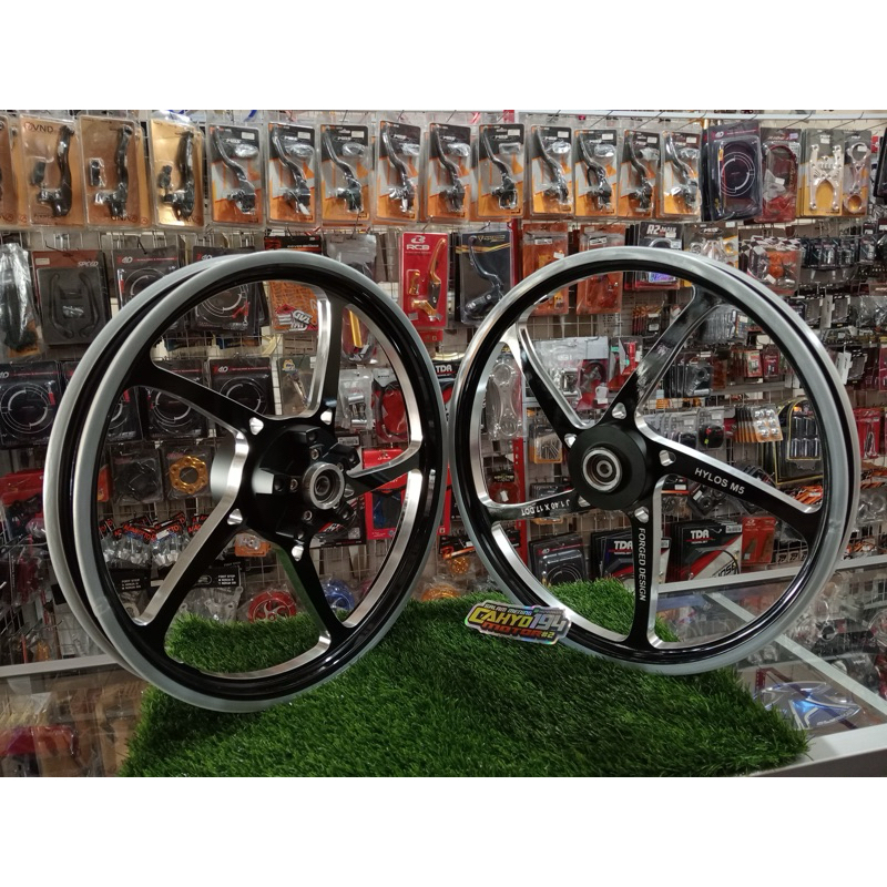velg hylos m5 open hub mx king 140/160-17