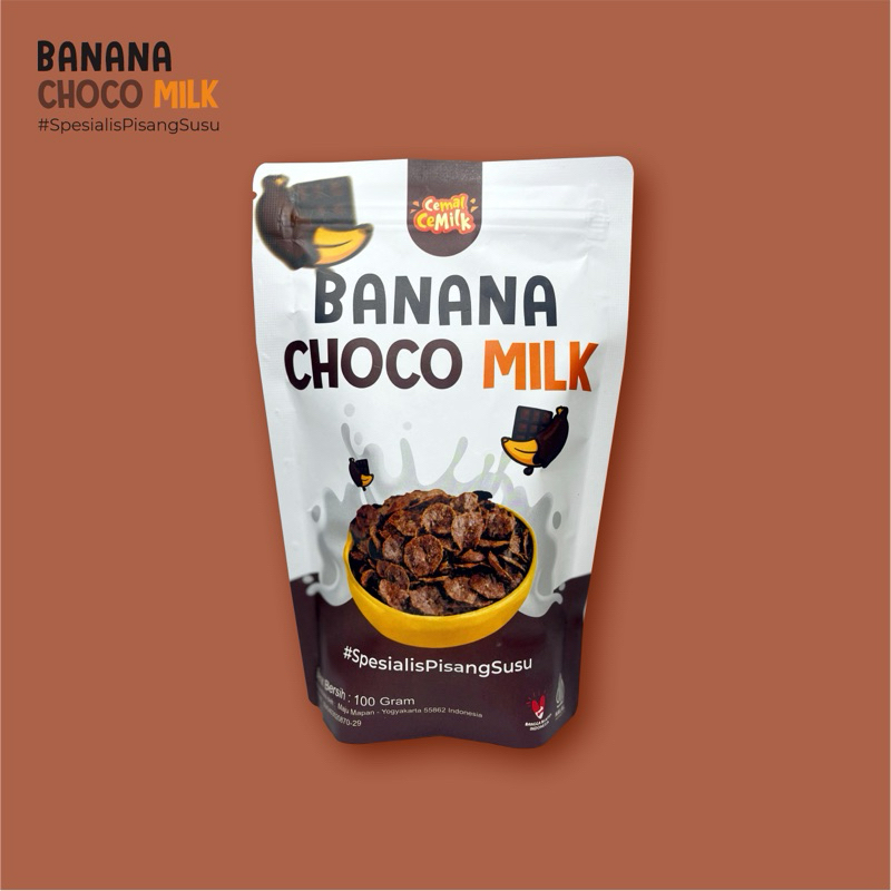 

CemalCemilk Keripik Pisang Cokelat Banana Chips Cemilan Khas Jogja Spesialis Susu Pasteurisasi