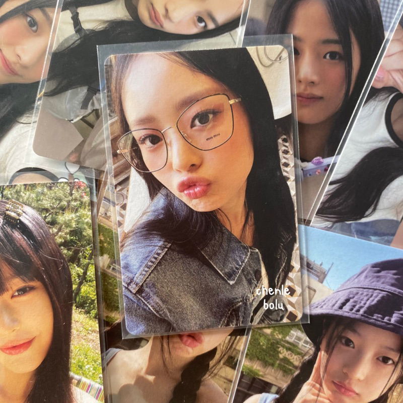 photocard pc album newjeans hanni bluebook 1st EP attention newjeans ver. hanni specs noot noot deni