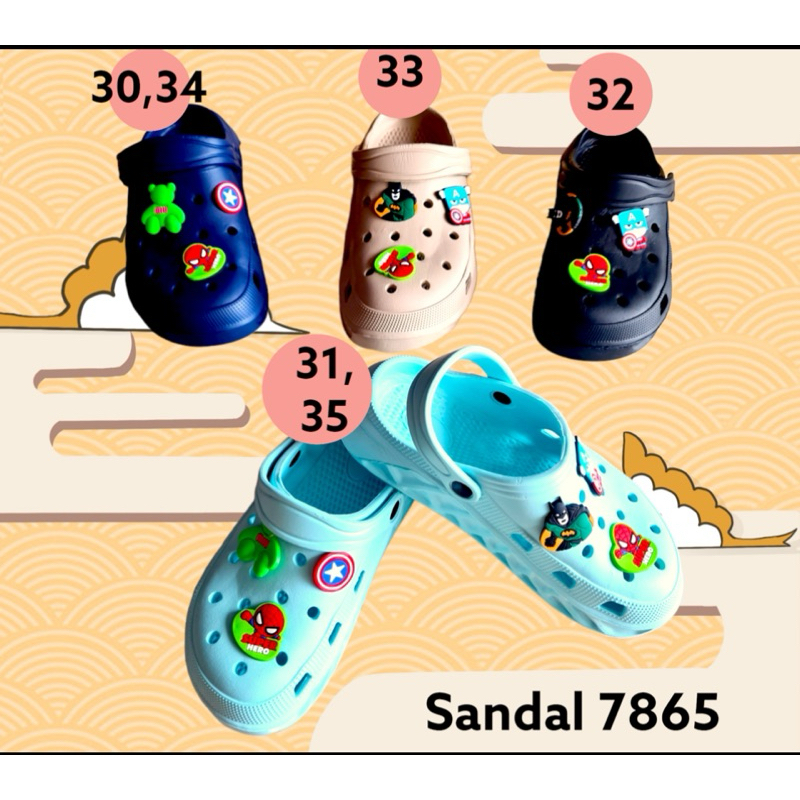 sandal anak cowok sandal anak laki-laki sandal karet anak sandal bakpao anak cowok sandal murah sand