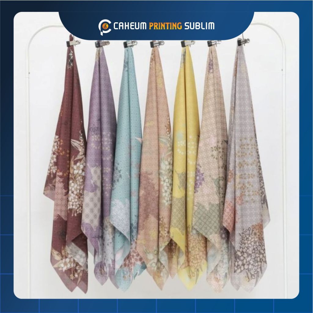HIJAB PRINTING CUSTOM / KERUDUNG PRINT