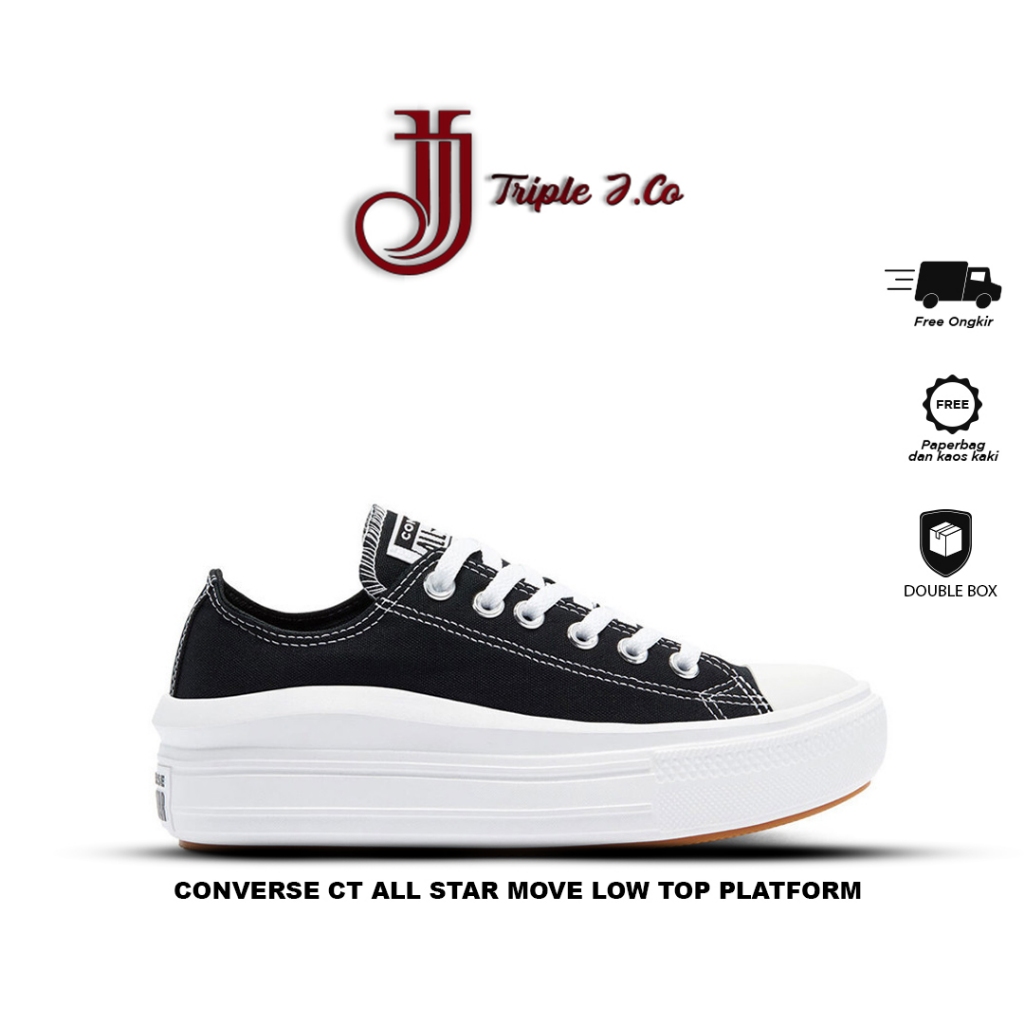 CONVERSE CT ALL STAR MOVE LOW TOP PLATFORM 570256C