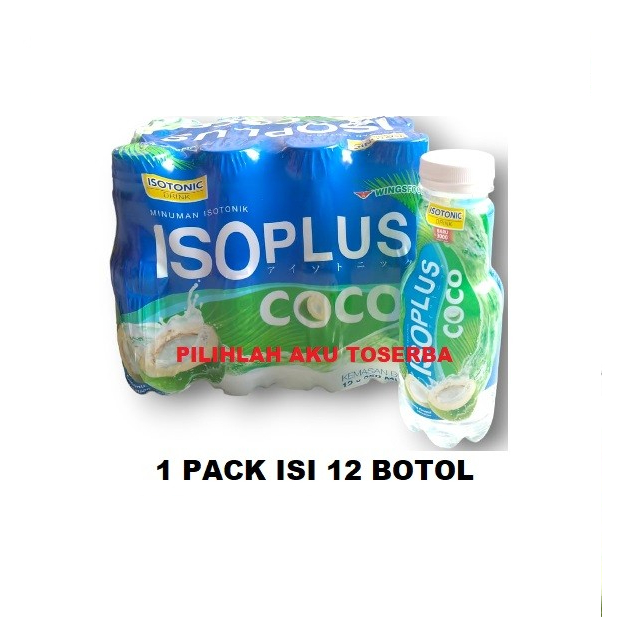 

isoplus minuman isotonik 350 mL/ 12 pcs/ Kemasan