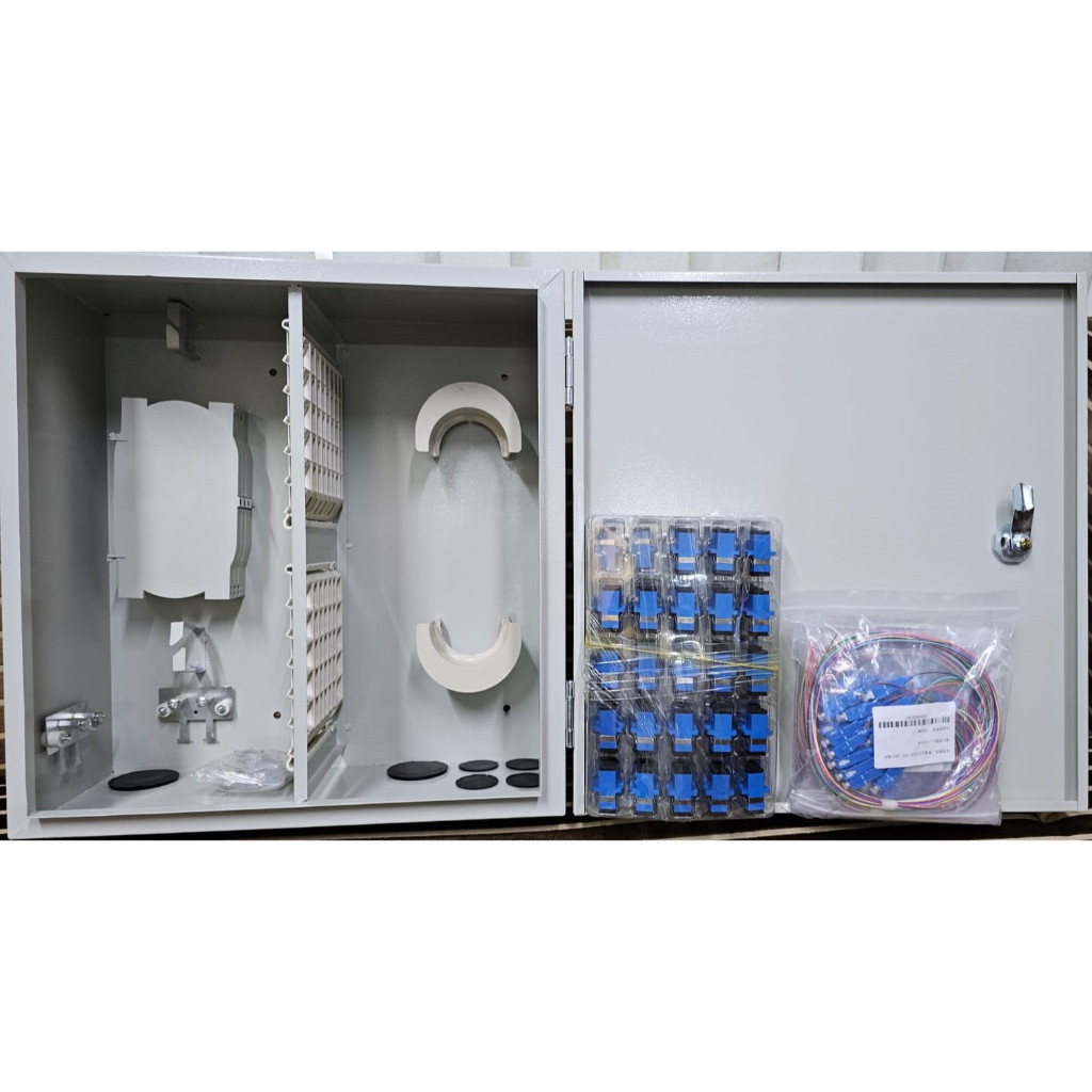 ODC Fiber Optic 96 Core SC UPC lengkap Full Set /ODC wall 96 Core