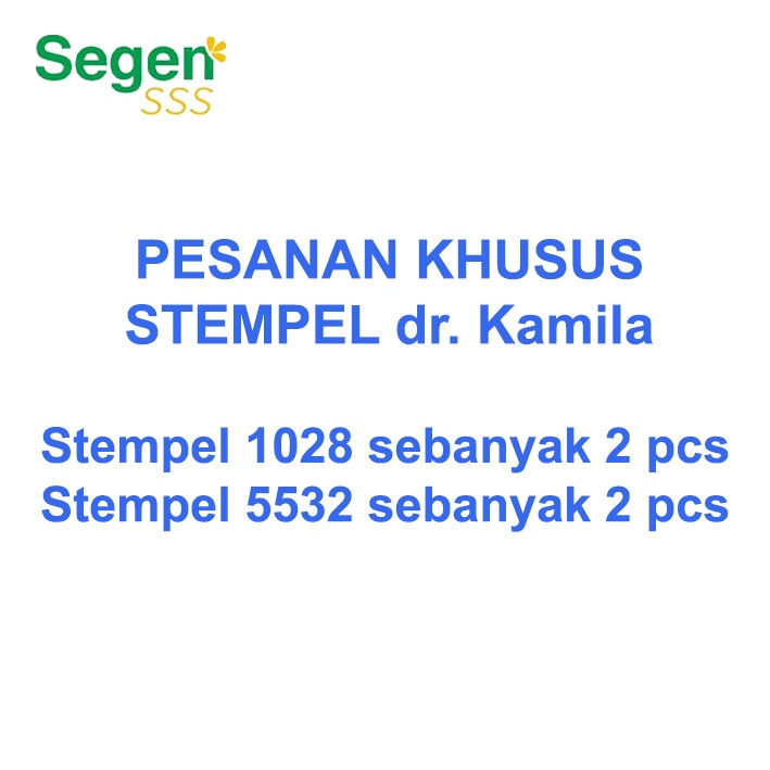 

Stempel Khusus Pesanan Personal