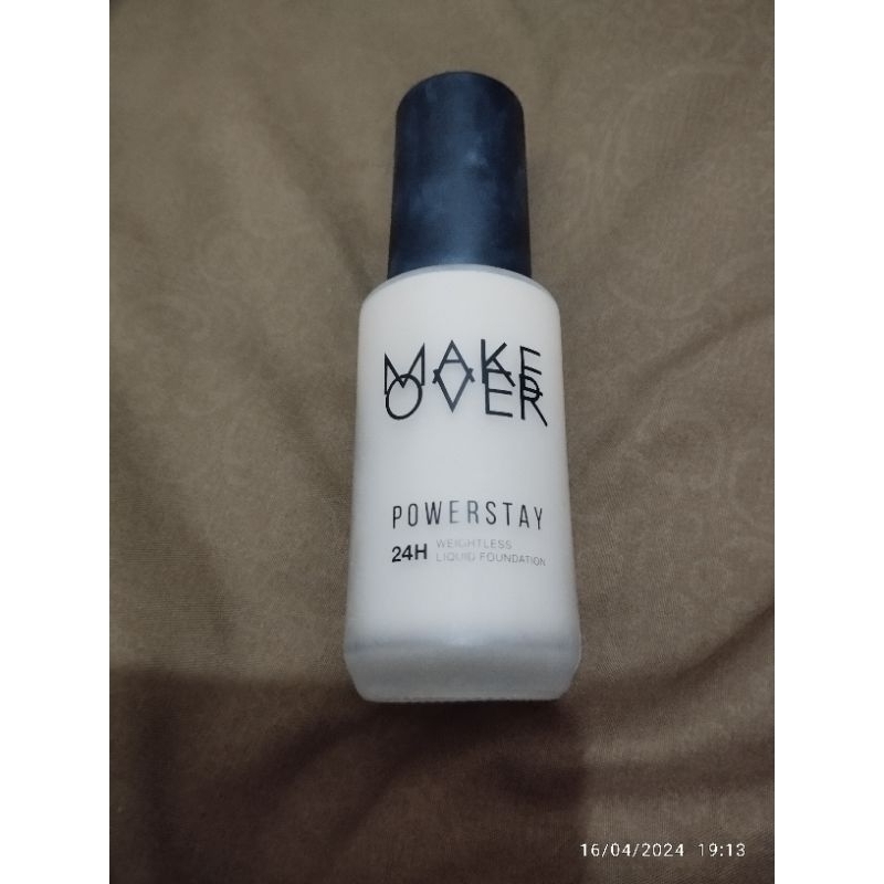 PRELOVED MAKE OVER LIQUID FOUNDATION MARBLE - MAKE OVER FOUNDATION