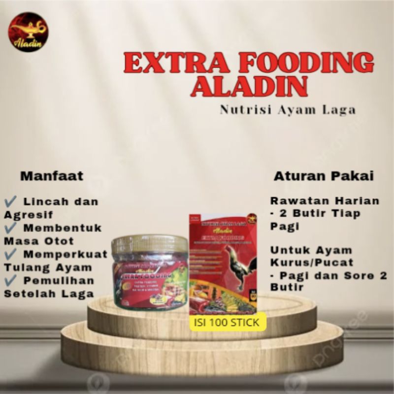TOPLES JAMU AYAM HERBAL ALADIN Extra Fooding