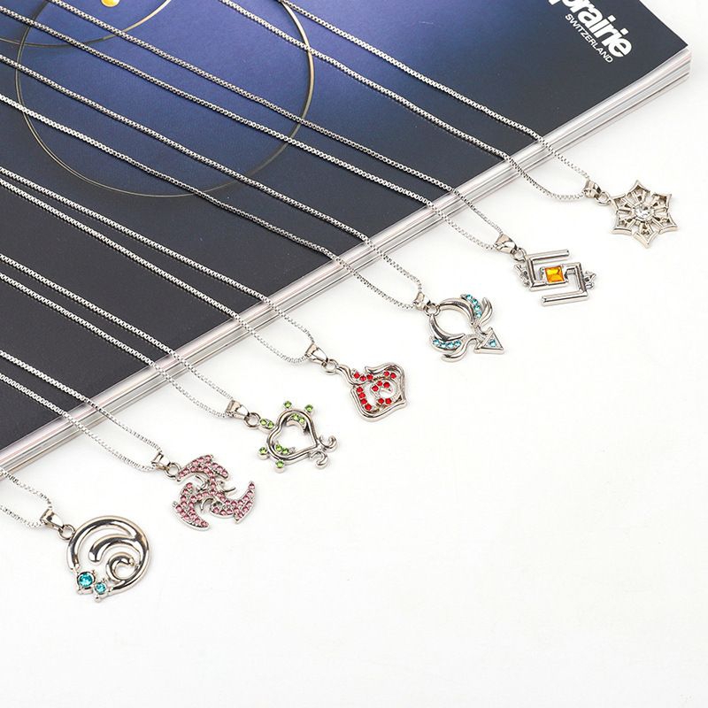 Genshin Impact Vision Necklace Kalung Logo Vision Genshin Impact