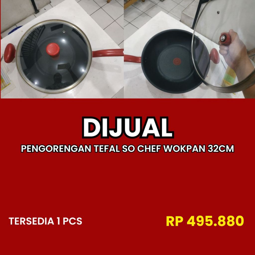 Pengorengan tefal so Chef Workpan 32 cm