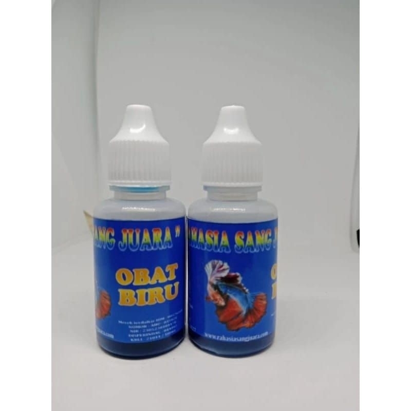 OBAT BIRU UNTUK IKAN CUPANG 30ML