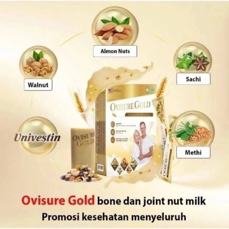 

OVISURE GOLD MILK SUSU OBAT NYERI DAN SENDI BPOM