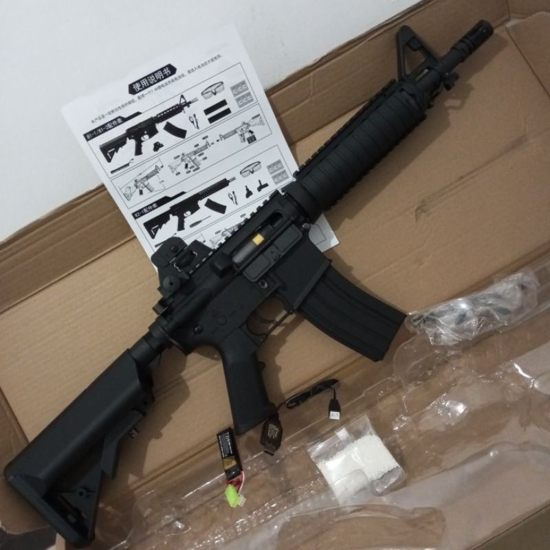 Sold Sijun M4 320FPS Upgraded batch terbaru sj81-2 wgg wgb Rifle