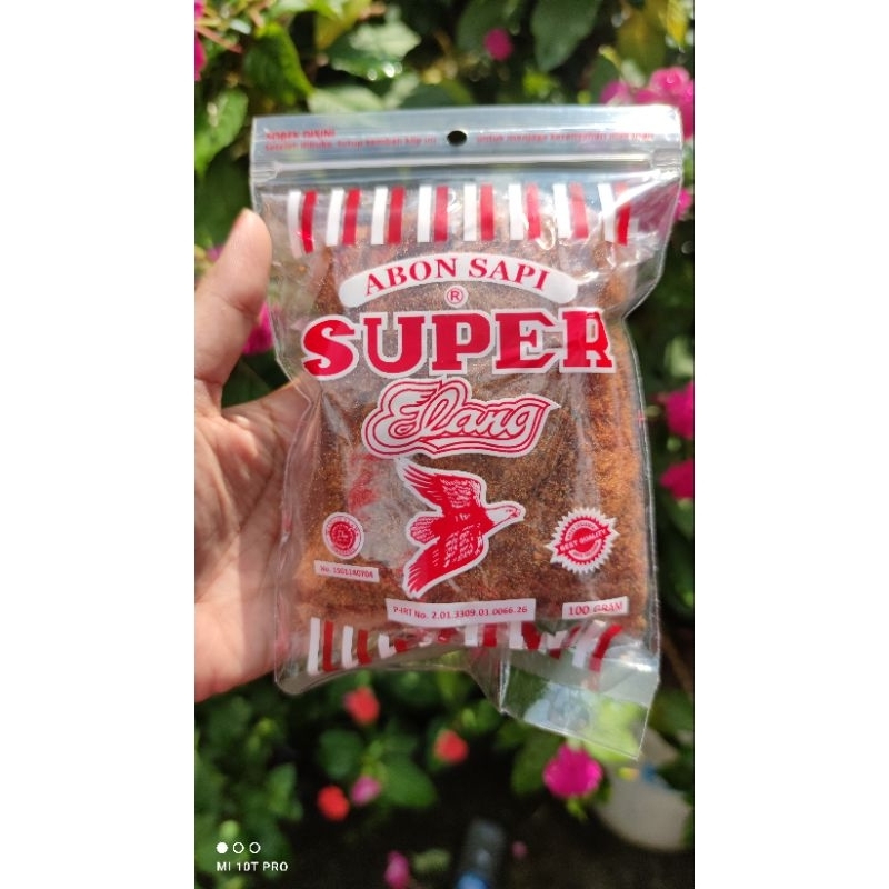 

Abon sapi super cap elang asli boyolali kemasan 100gr