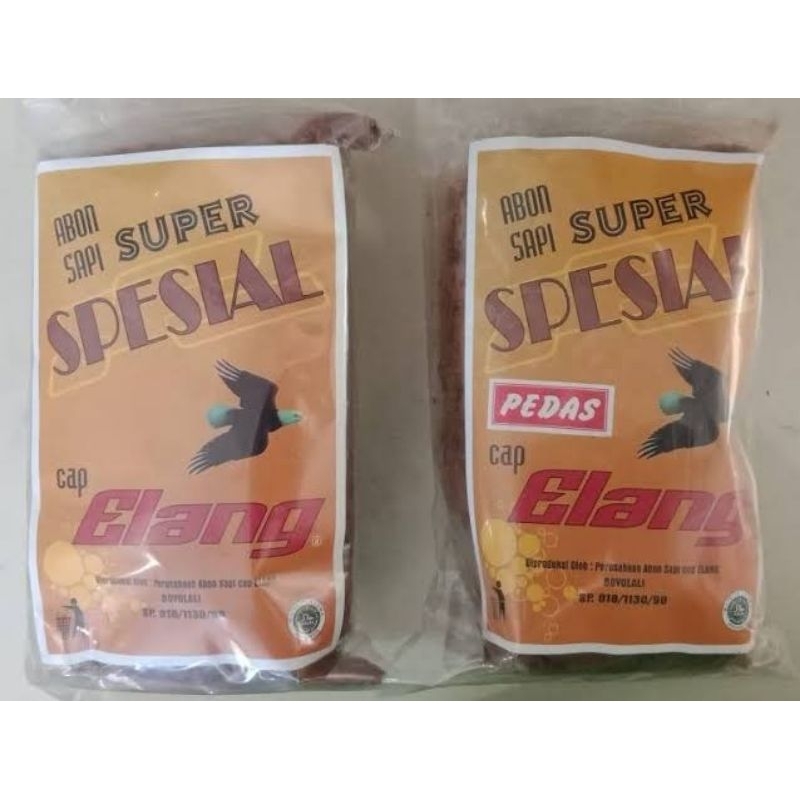 

Abon sapi super spesial cap elang asli boyolali kemasan 250gr