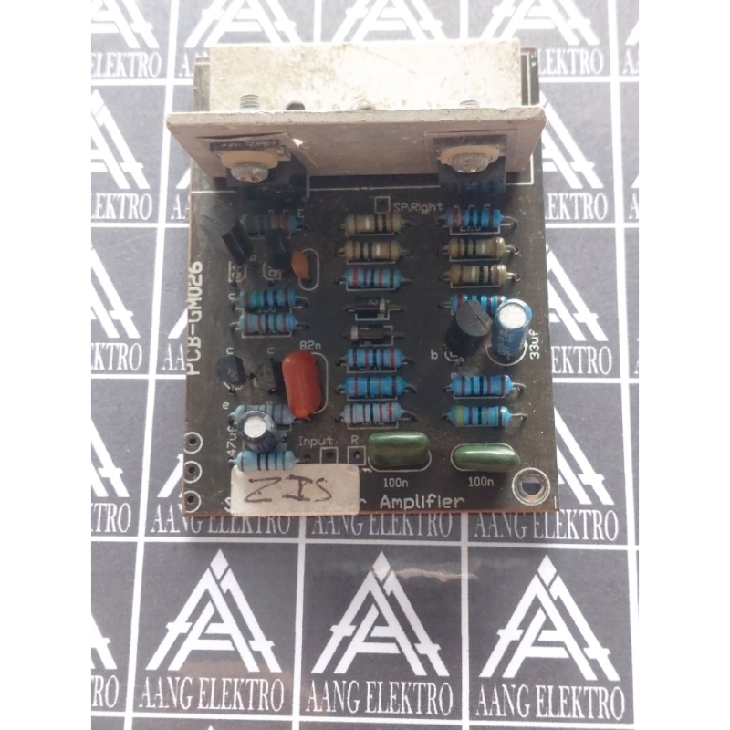 kit power amplifier secen bekas normal gm pcb-gm026