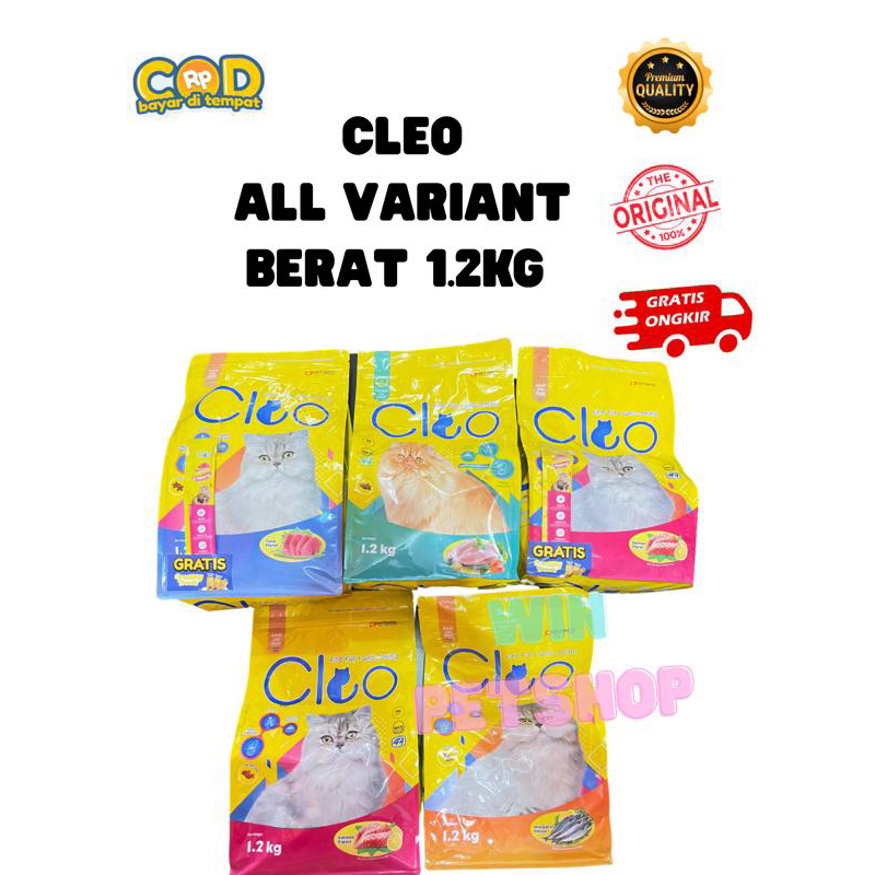 

CLEO alvariant berat 1.2kg