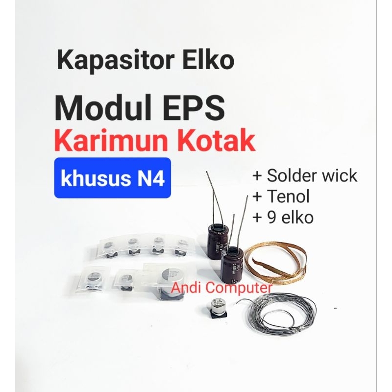 Elko Kapasitor Modul EPS karimun Kotak N4 Original Asli