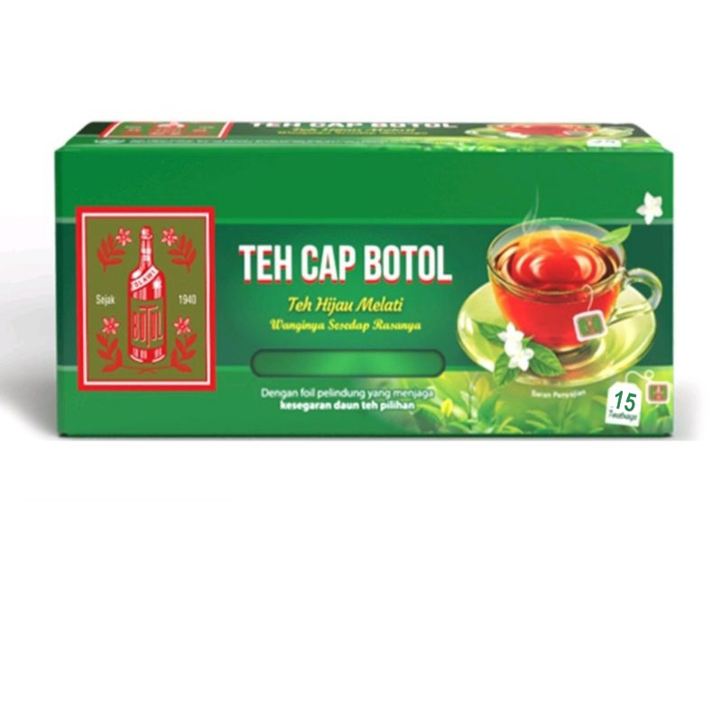 

[PGO] TEH CAP BOTOL MELATI 15 KANTONG