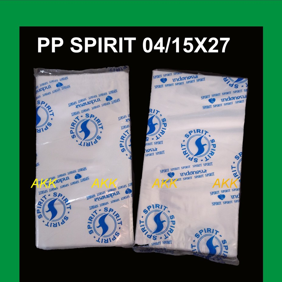 

Plastik Bening Pp Spirit Br 04x15x27(1 Kg)