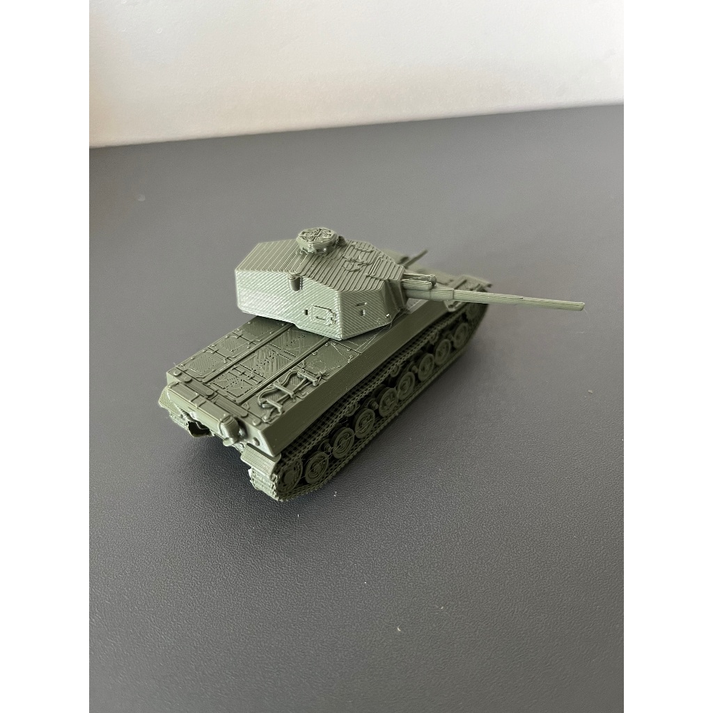 Chi Ri tank, scale 80, 3d printed tank, diecast militer