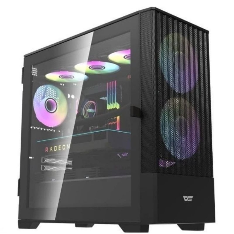 RAKITAN PC KOMPUTER AMD RYZEN 5 7500F 32GB RTX 5060 EDITING GAMING