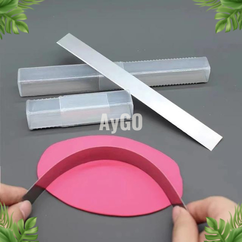 

Flexible Stainless Steel Clay Cutter Blade / Alat Pemotong Clay