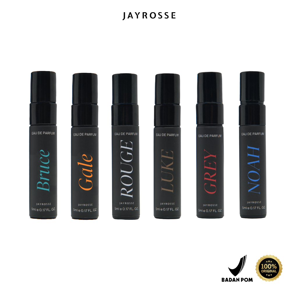 Jayrosse Perfume 5ml | Parfum Pria Best Seller Tahan Lama