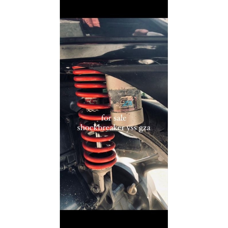 SHOCKBREAKER YSS GZA ORIGINAL MERAH SHOCK MOTOR MATIC YAMAHA MIO FINO HONDA SCOOPY