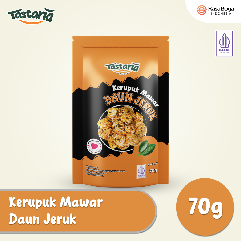 

Kerupuk Mawar Daun Jeruk Pedas