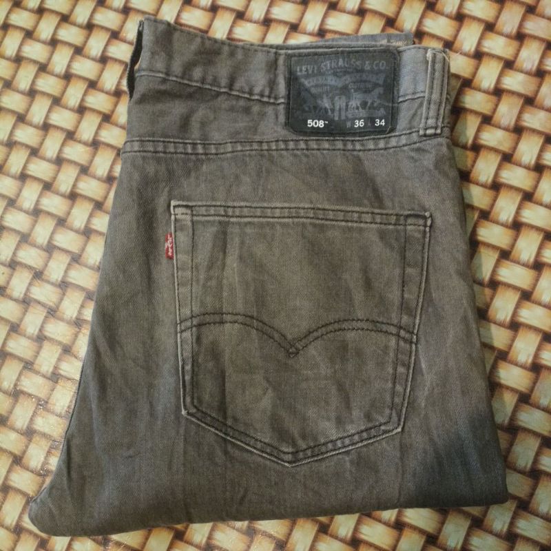 Celana Jeans Denim Second Bekas Branded pl Levis 508 Size 36