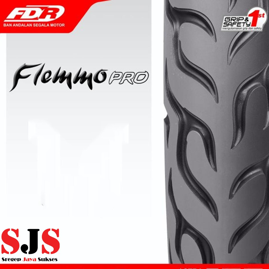 Ban Luar Federal FDR 90-80-17 300-17 90-80 300 Ring 17 Tubetype Motor Bebek Flemmo Pro