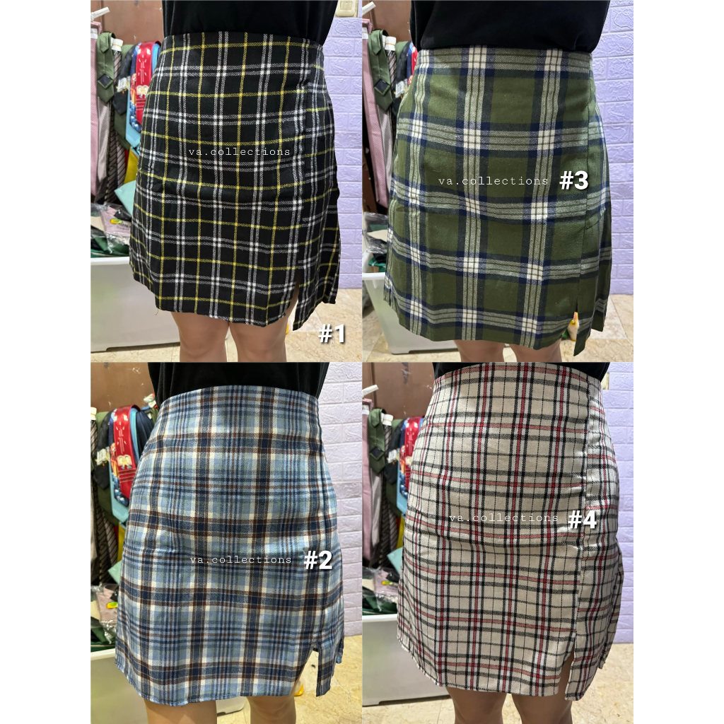 ROK SPAN MINI MOTIF KOTAK-KOTAK FLANEL