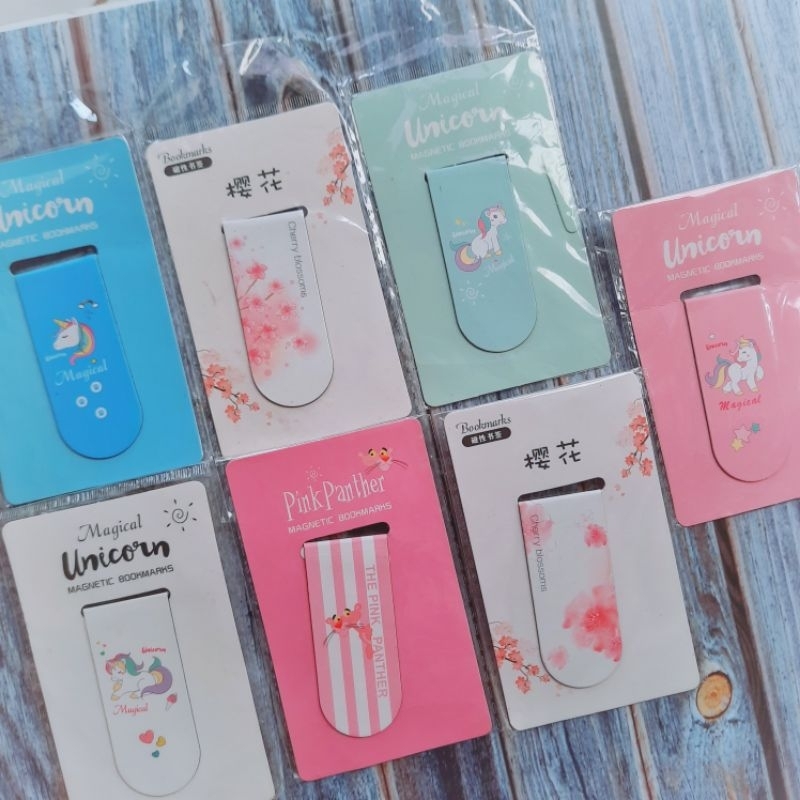 

Magnetic Bookmark Pembatas Buku | Alat Tulis