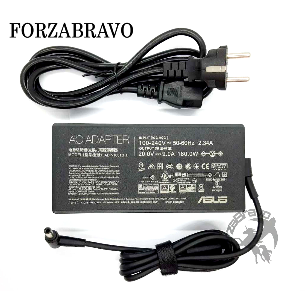 AC Charger Adaptor Casan Laptop Asus ROG Strix G531GD 20V 9A 180W