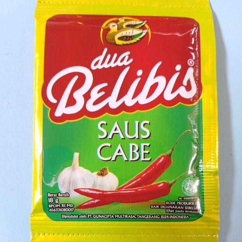 

~MOS~ Sambal Dua Belibis Sachet 18 gr. Saus Cabe