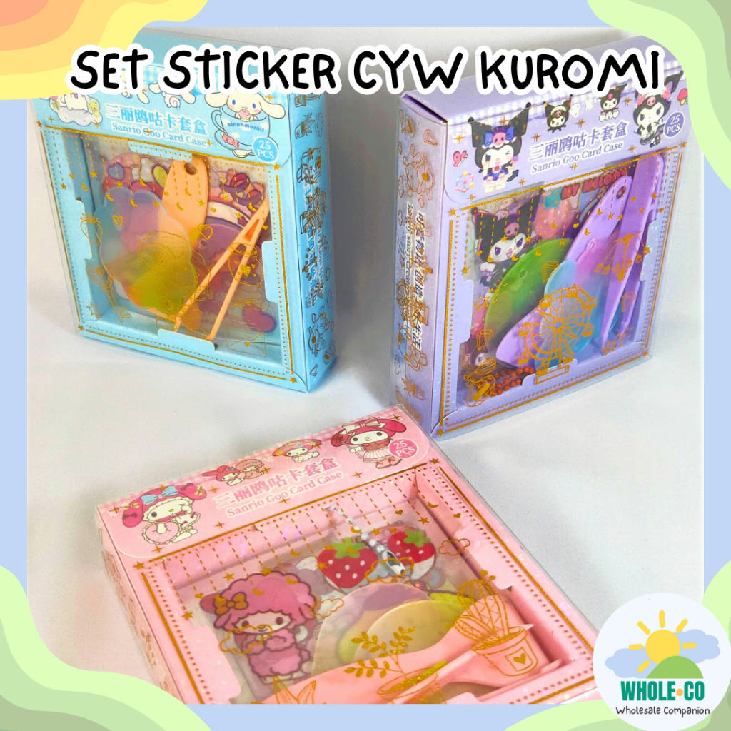 

Set Stiker Sanrio Premium Melody Gantungan Kunci Perata Stiker Lucu, Unik, Imut Termurah Grosir COD CYW