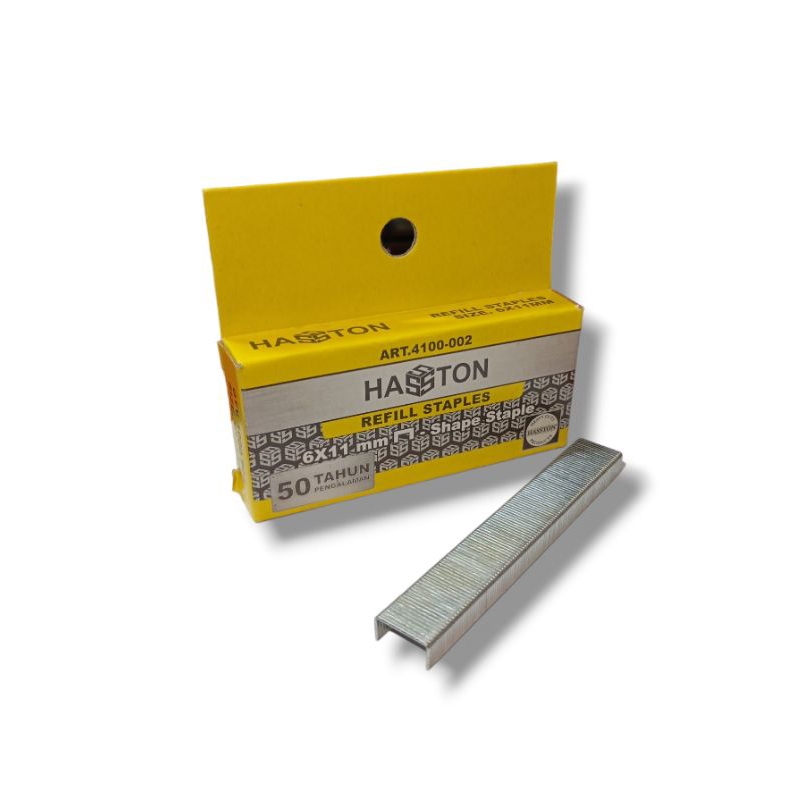 

Isi Staples Stapler Tembak Refill 6 x 1000 pcs Prohex